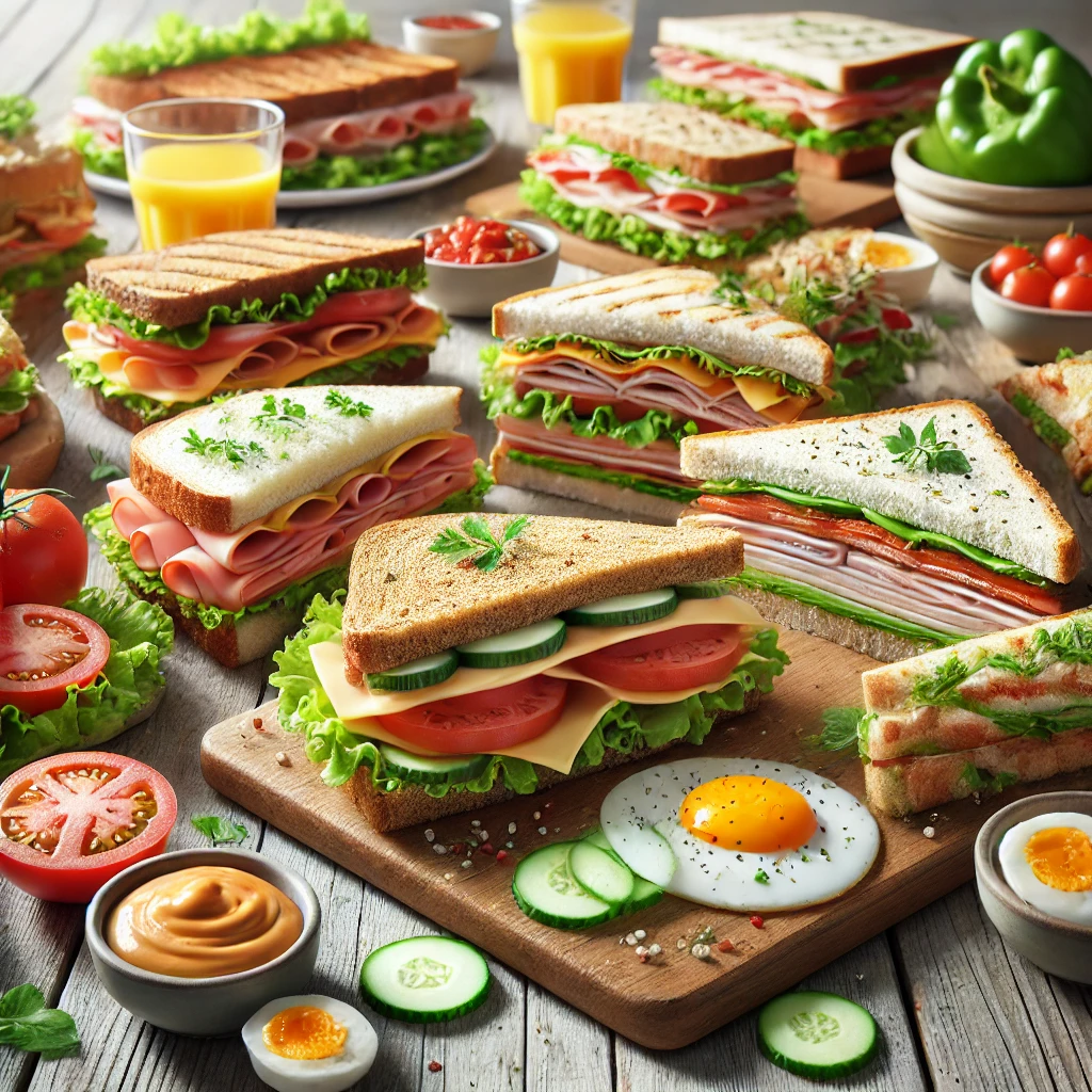 Sandwiches bestellen